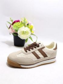 buty sportowe wiązane damskie (36-41/12P)