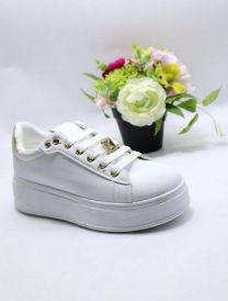 buty sportowe wiązane damskie (36-41/12P)