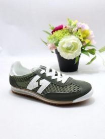 buty sportowe wiązane damskie (36-41/12P)