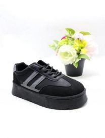 buty sportowe wiązane damskie (36-41/12P)