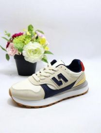 buty sportowe wiązane damskie (36-41/12P)