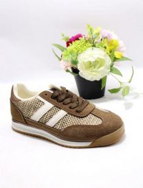 buty sportowe wiązane damskie (36-41/12P)