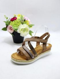 Sandały na koturnie (36-41/12P)