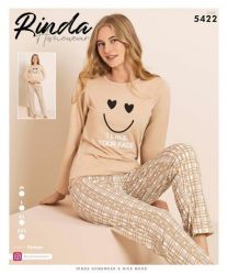 Piżama damska Turecka (M-2XL/4kpt)