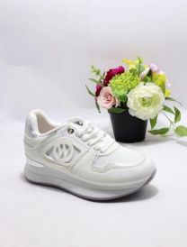 buty sportowe wiązane damskie (36-41/12P)