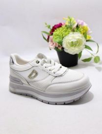 buty sportowe wiązane damskie (36-41/12P)