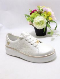 buty sportowe wiązane damskie (36-41/12P)