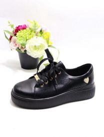 buty sportowe wiązane damskie (36-41/12P)