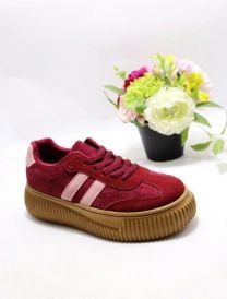 buty sportowe wiązane damskie (36-41/12P)