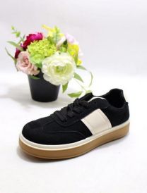 buty sportowe wiązane damskie (36-41/12P)