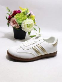 buty sportowe wiązane damskie (36-41/12P)