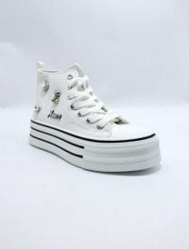 Trampki wiążane damskie (36-41/12P)