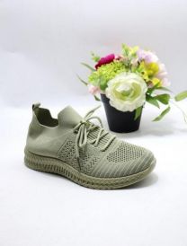 buty sportowe wiązane damskie (36-41/12P)