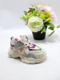 Buty sportowe na rzepy dziewczynka (22-27/12P)