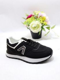 buty sportowe wiązane damskie (36-41/12P)