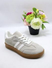 buty sportowe wiązane damskie (36-41/12P)