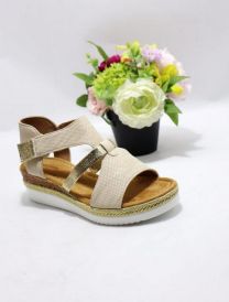 Sandały na koturnie (36-41/12P)