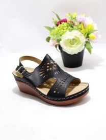 Sandały na koturnie (36-41/12P)