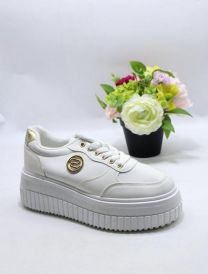 buty sportowe wiązane damskie (36-41/12P)