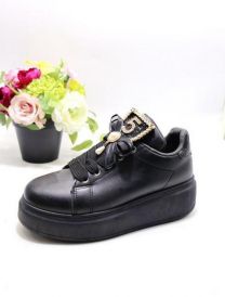 buty sportowe wiązane damskie (36-41/12P)