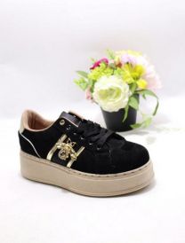 buty sportowe wiązane damskie (36-41/12P)