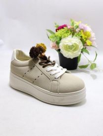 buty sportowe wiązane damskie (36-41/12P)