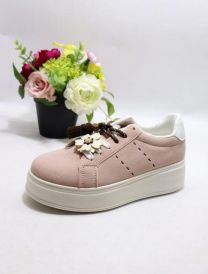 buty sportowe wiązane damskie (36-41/12P)