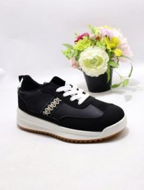 buty sportowe wiązane damskie (36-41/12P)