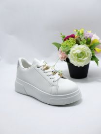 buty sportowe wiązane damskie (36-41/12P)