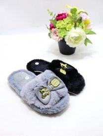 Kapcie odkryte palce damskie(36-41/24P)