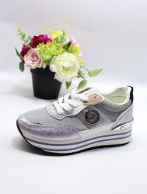 Buty Sportowe Wiązane Damskie (36-41/12P)