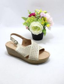 Sandały na koturnie (36-41/12P)