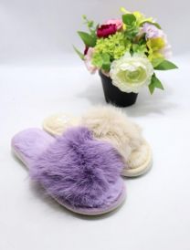 Kapcie odkryte palce damskie(37-42/24P)