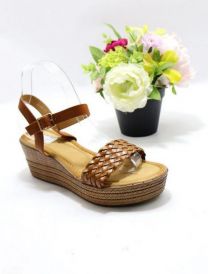 Sandały na koturnie (36-41/12P)