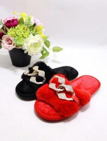 Kapcie odkryte palce damskie(36-41/36P)