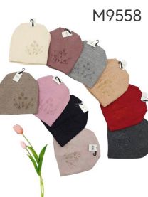 Czapki damskie (uniwersalny/12szt)