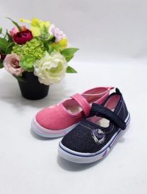 Trampki na rzepy dziewczynka (31-36/16P)