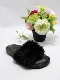Klapki z futerkiem(36-41/12P)