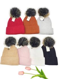 Czapki damskie (uniwersalny/12szt)