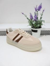 buty sportowe wiązane damskie (36-41/12P)