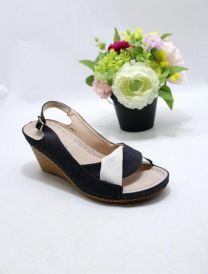 Sandały na koturnie (36-41/12P)