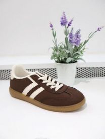 buty sportowe wiązane damskie (36-41/12P)