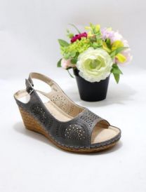 Sandały na koturnie (36-41/12P)