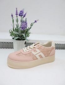 buty sportowe wiązane damskie (36-41/12P)