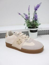 buty sportowe wiązane damskie (36-41/12P)