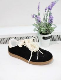 buty sportowe wiązane damskie (36-41/12P)