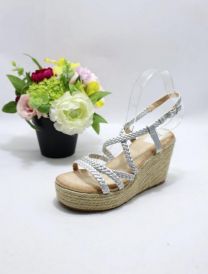 Sandały na koturnie (36-41/12P)