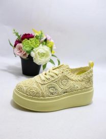 buty sportowe wiązane damskie (36-41/12P)