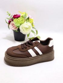 buty sportowe wiązane damskie (36-41/12P)