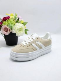 buty sportowe wiązane damskie (36-41/12P)